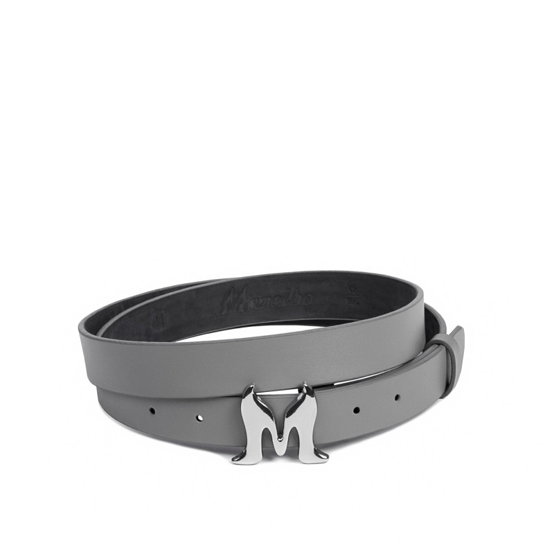 Cinturón de mujer 41m gris
