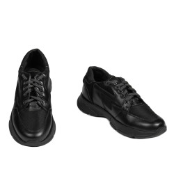 Zapatillas deportivas hombre 966 negro combinado