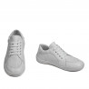 Zapatos casuales de mujer 6071 blanco