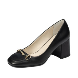 Zapatos elegantes de mujer 1304 negro