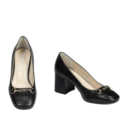 Zapatos elegantes de mujer 1304 negro