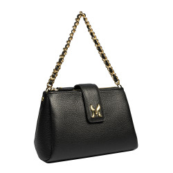 Bolso de mujer de hombro 003g negro