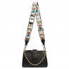 Bolso de mujer de hombro 003g negro