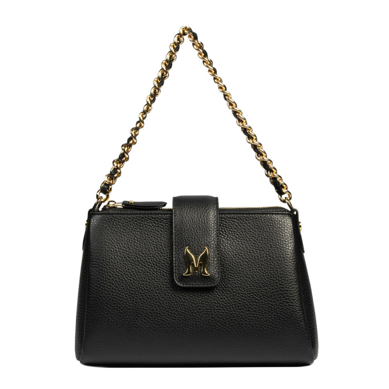 Bolso de mujer de hombro 003g negro