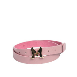 Cinturón de mujer 41m rosa saffiano