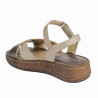 Sandalias de mujer 5102m arena combinada