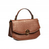 Bolso de mano para mujer 023g croco camel