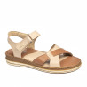 Sandalias de mujer 5103 polvo combinado