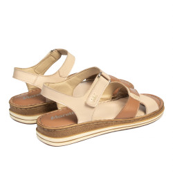 Sandalias de mujer 5103 polvo combinado