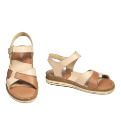 Sandalias de mujer 5103 polvo combinado