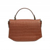 Bolso de mano para mujer 023g croco camel