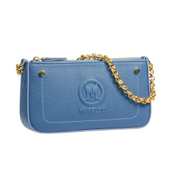 Bolso de mujer de hombro 024g biz azul