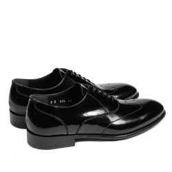 Zapatos elegantes para hombres 964 negro florantic