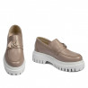Zapatos casuales de mujer 6072 arena
