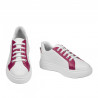 Zapatillas deportivas mujer 6073 blanco+fucsia