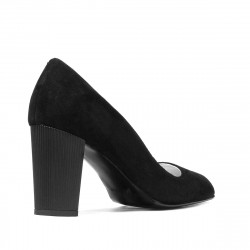Zapatos elegantes de mujer 1278 negro antílope