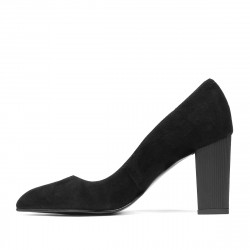 Zapatos elegantes de mujer 1278 negro antílope