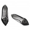 Zapatos elegantes de mujer 1282 negro