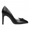 Zapatos elegantes de mujer 1282 negro