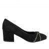 Zapatos elegantes de mujer 1336 negro antílope