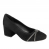 Zapatos elegantes de mujer 1336 negro antílope