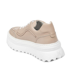Zapatillas deportivas mujer 6074 polvo combinado