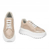 Zapatillas deportivas mujer 6074 polvo combinado