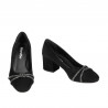 Zapatos elegantes de mujer 1336 negro antílope