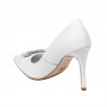 Zapatos elegantes de dama 1300 blanco