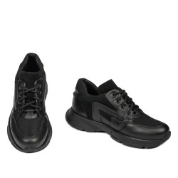 Deportivos adolescentes 8001 negro combinado