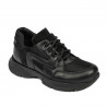 Deportivos adolescentes 8001 negro combinado