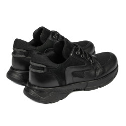 Deportivos adolescentes 8001 negro combinado
