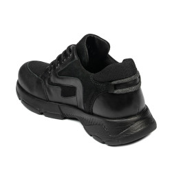 Deportivos adolescentes 8001 negro combinado