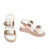 Sandalias para niños 529 polvo nacarado