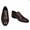 Zapatos elegantes para hombre 964 a café