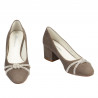 Zapatos elegantes de mujer 1336 arena antílope