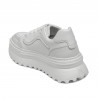Zapatillas deportivas mujer 6074 blanco combinado