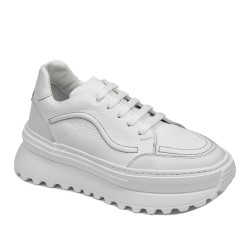 Zapatillas deportivas mujer 6074 blanco combinado