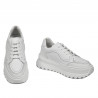 Zapatillas deportivas mujer 6074 blanco combinado