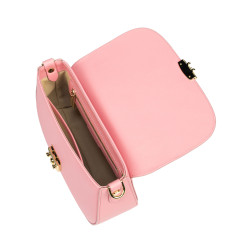 Bolso de dama de mano 022g rosa combinado
