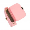 Bolso de dama de mano 022g rosa combinado