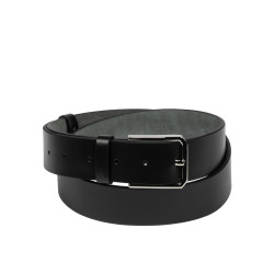 Cinturón de hombre 70b negro brillante