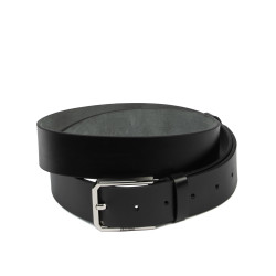 Cinturón de hombre 70b negro brillante