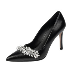 Zapatos elegantes de mujer 1300 negro