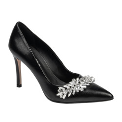 Zapatos elegantes de mujer 1300 negro