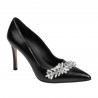 Zapatos elegantes de mujer 1300 negro