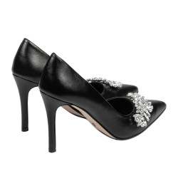 Zapatos elegantes de mujer 1300 negro