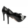 Zapatos elegantes de mujer 1300 negro