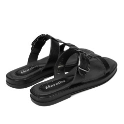 Sandalias de mujer 5091 negro caviar