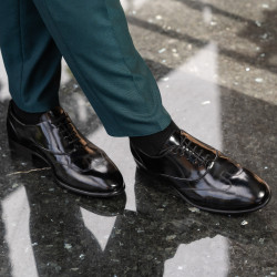 Zapatos elegantes para hombres 964 negro florantic